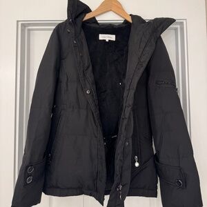 Calvin Klein 🔥 Black Down Puffer Jacket – Duck Down feather fill, Winter Coat